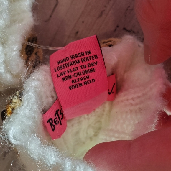 Y2K Vintage Betsey Johnson Sequins Knit Fingerless Gloves O/S - Picture 6 of 12